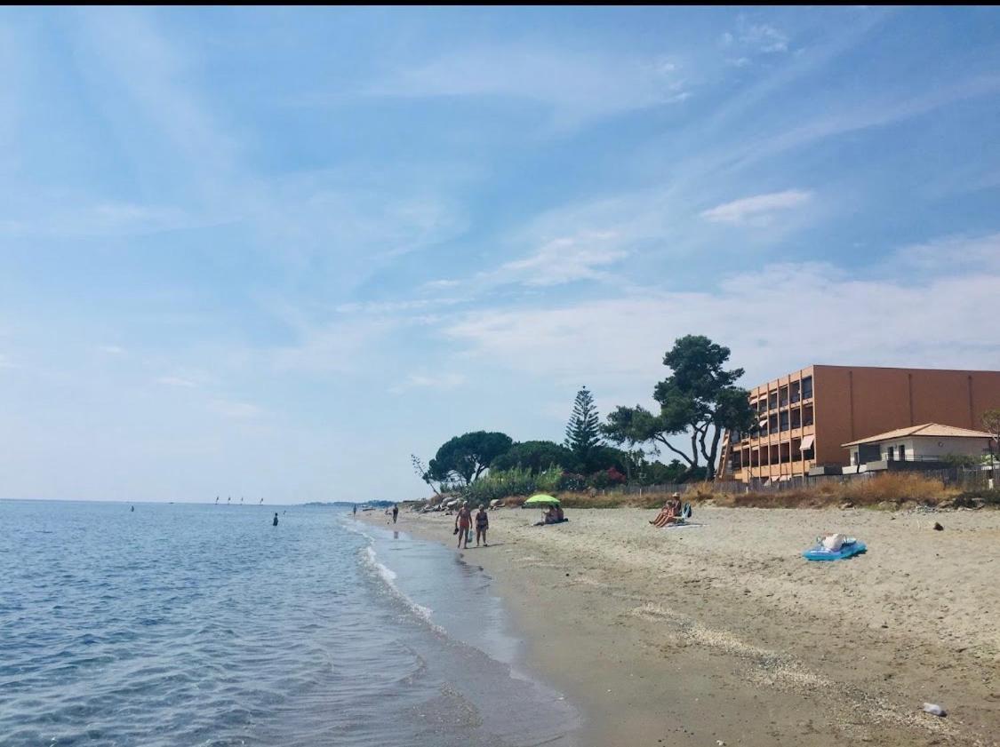 Residence Santa Lucia, Studio Avec Piscine , Vue Mer Et Pied Dans L'Eau , Moriani-Plage 外观 照片