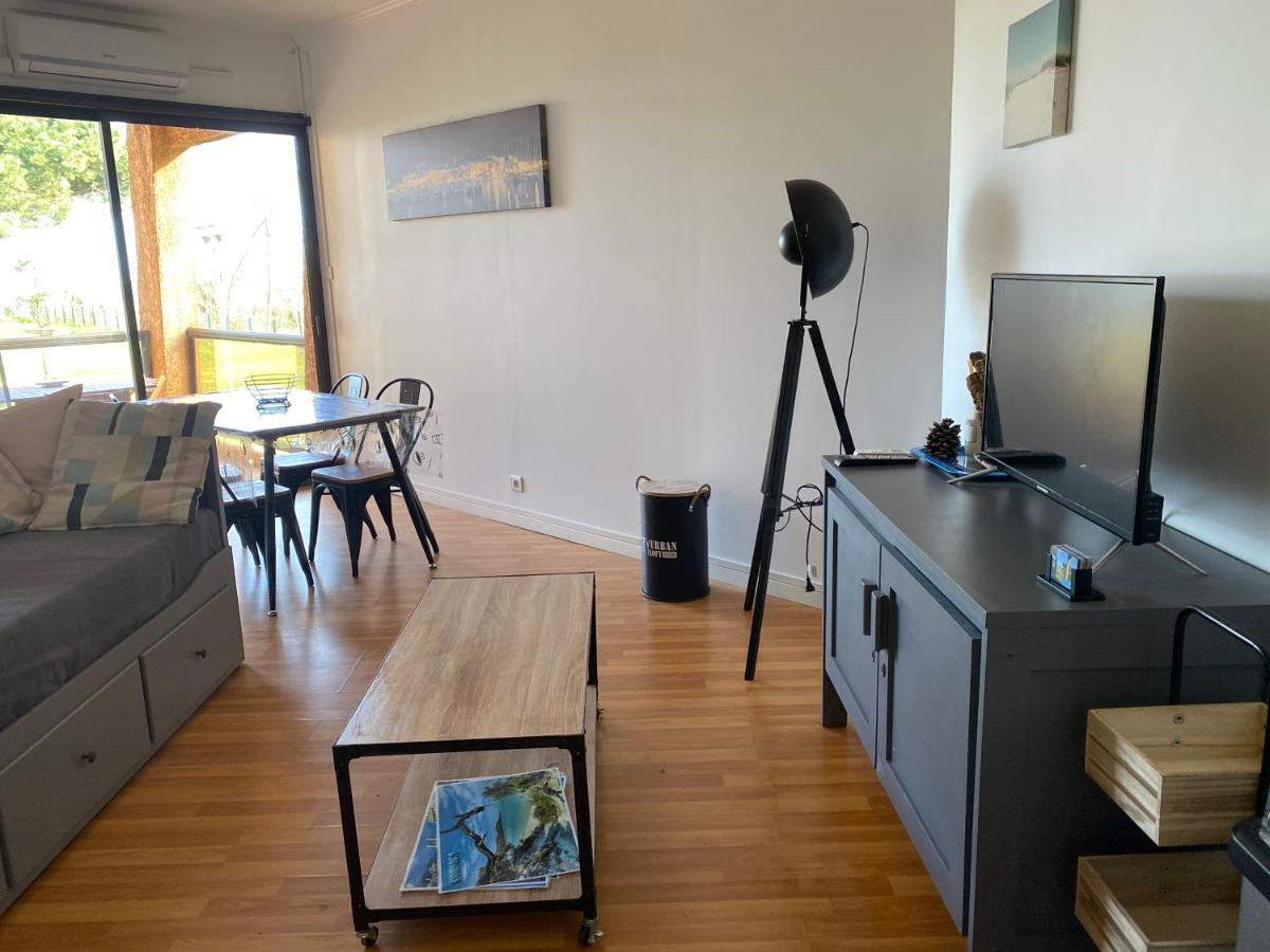 Residence Santa Lucia, Studio Avec Piscine , Vue Mer Et Pied Dans L'Eau , Moriani-Plage 外观 照片