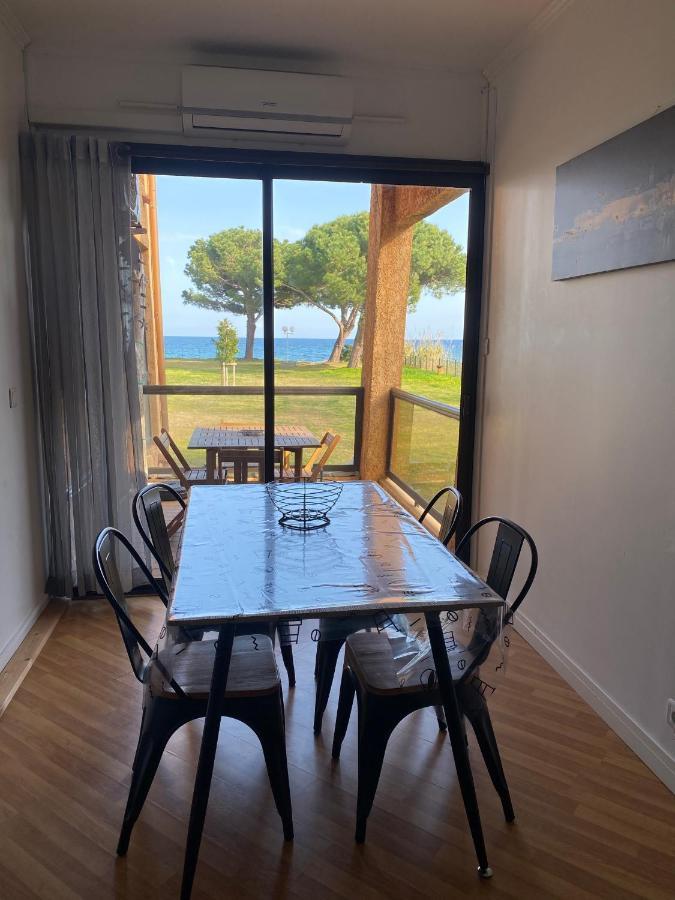Residence Santa Lucia, Studio Avec Piscine , Vue Mer Et Pied Dans L'Eau , Moriani-Plage 外观 照片